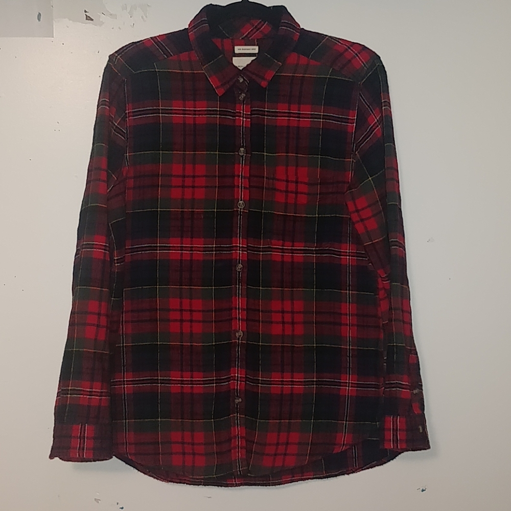 #23 American Eagle boyfriend fit flannel